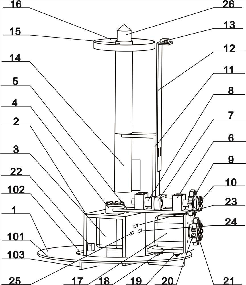 An automatic fumigation device for moxa sticks for moxibustion beds