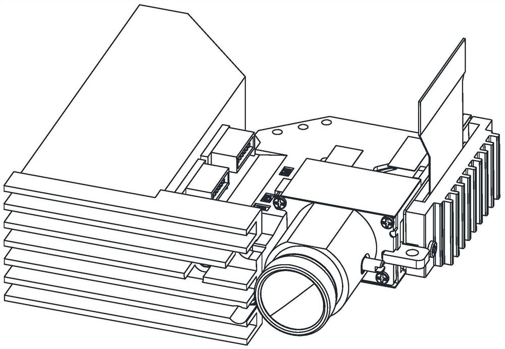 Light source module for DLP micro projector ray machine, ray machine and DLP projector