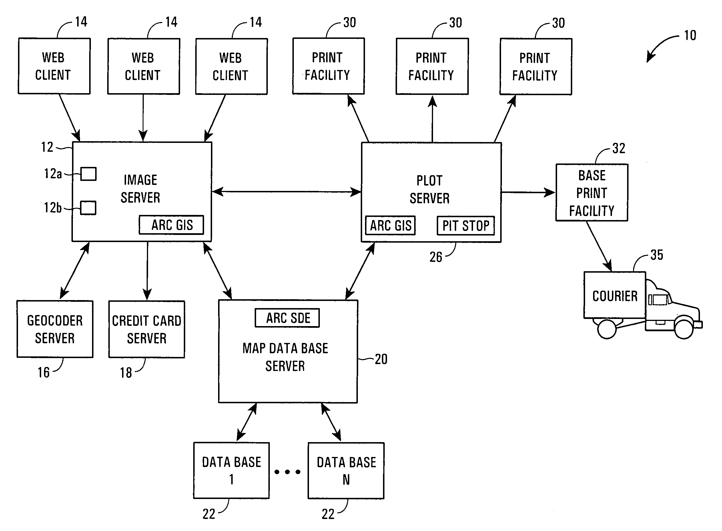 Customized wall map printing system