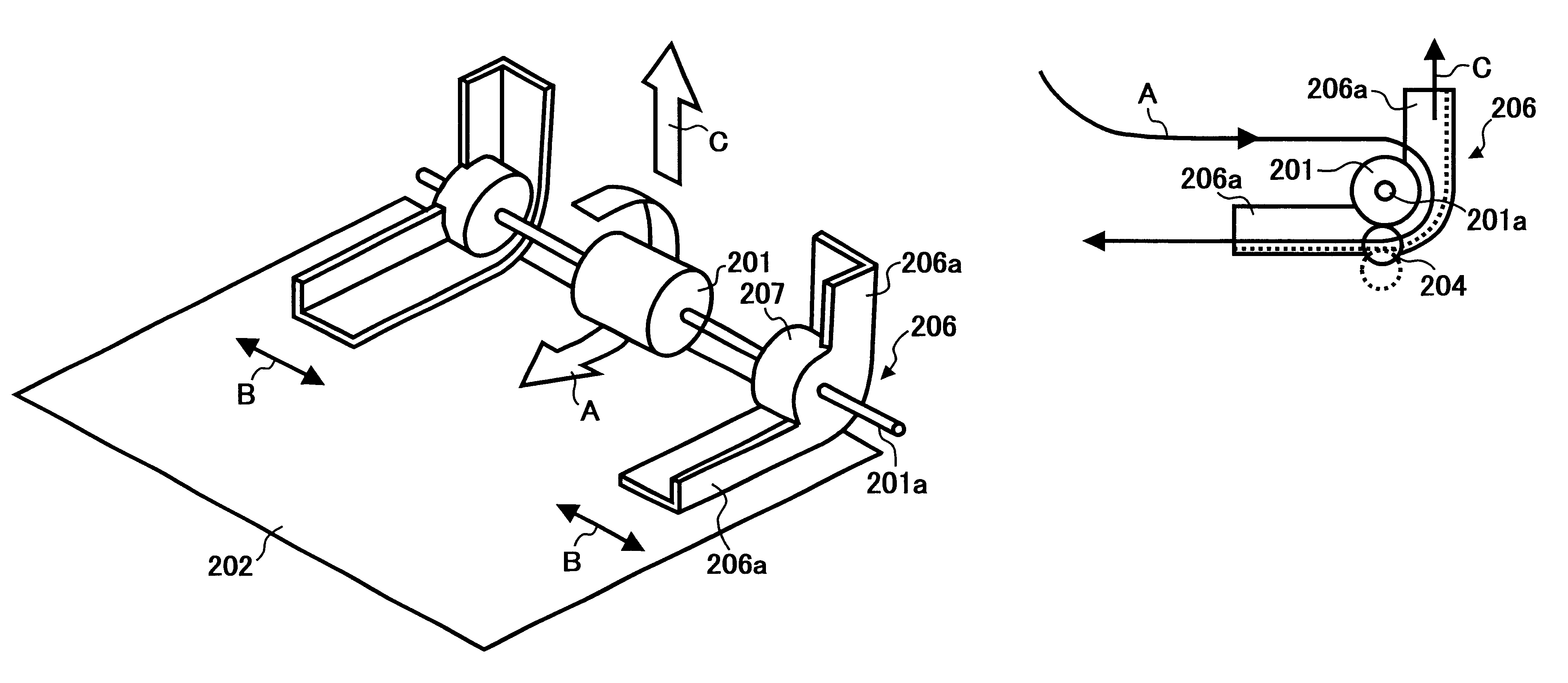 Sheet guide device with sheet position adjusting mechanism and image forming apparatus using the same device