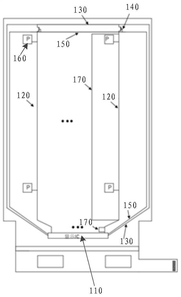 Display panel, electronic equipment and display calibration method of electronic equipment