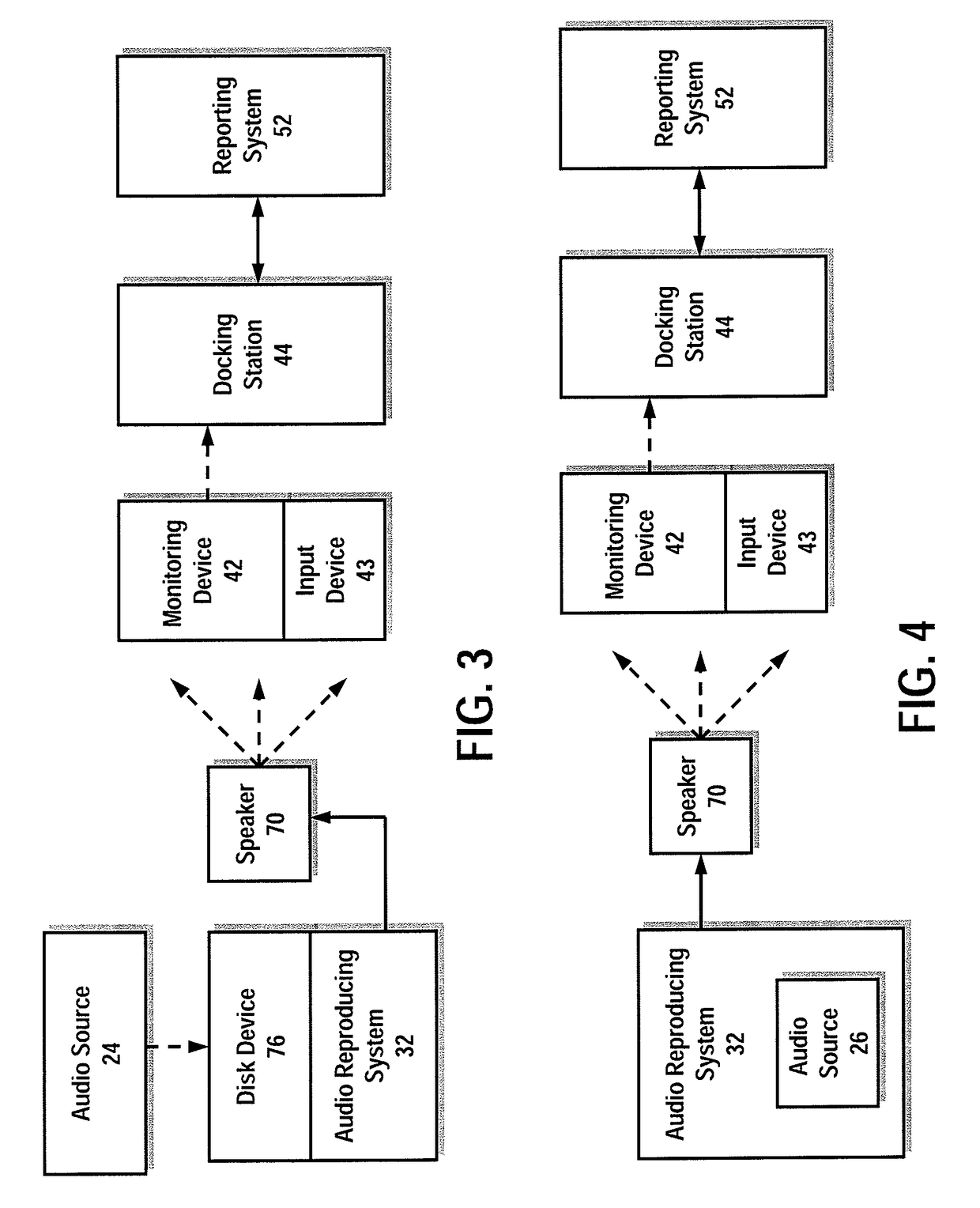 Activating functions in processing devices using encoded audio and detecting audio signatures