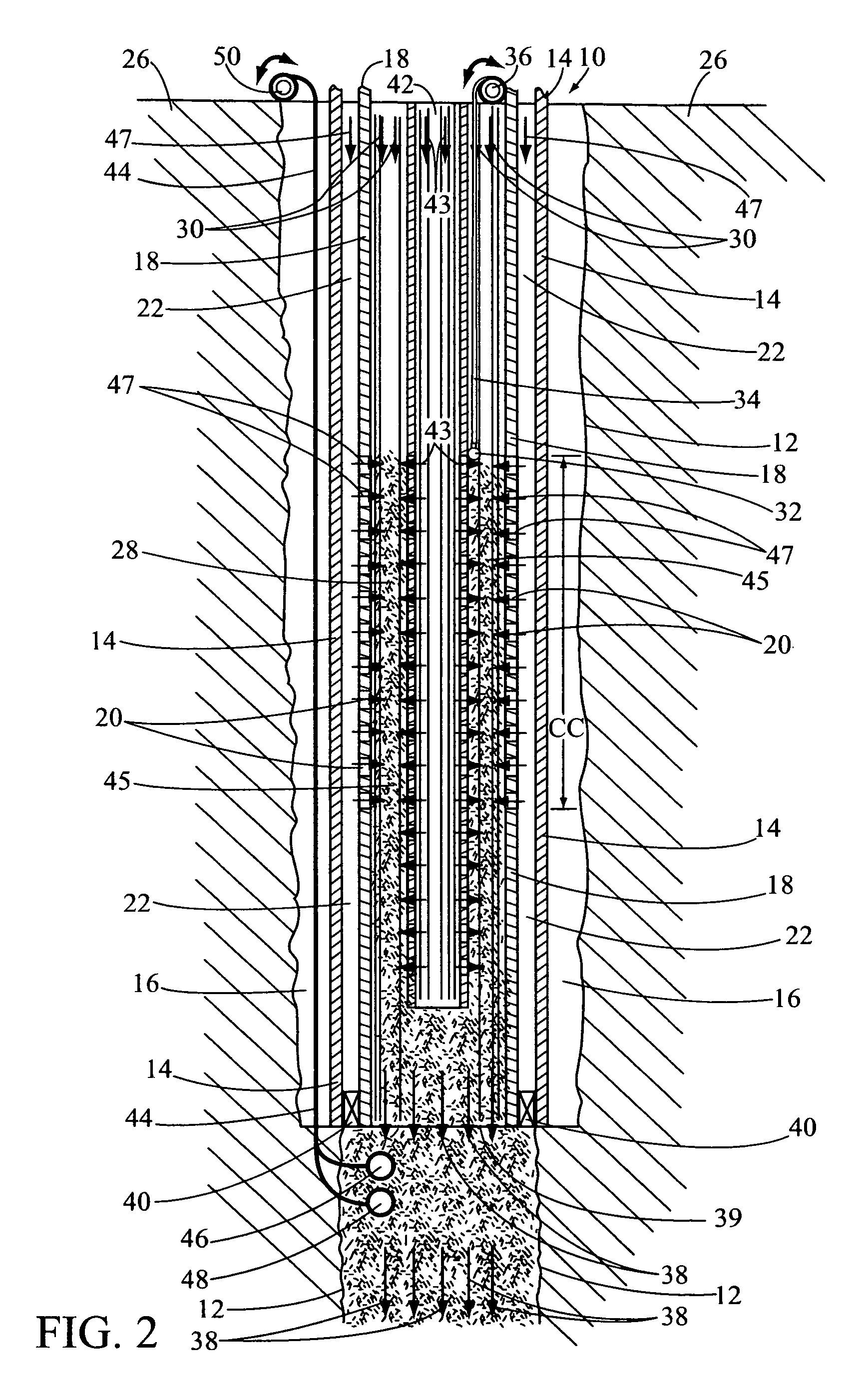 Downhole combustion unit and process for TECF injection into carbonaceous permeable zones
