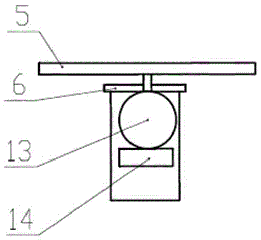 Irradiation sample automatic adjusting and detecting device