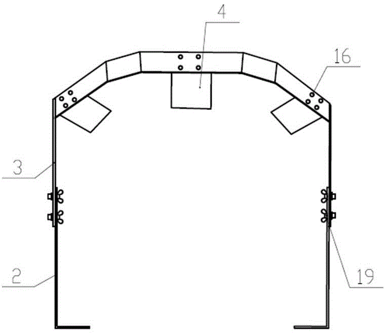 Irradiation sample automatic adjusting and detecting device