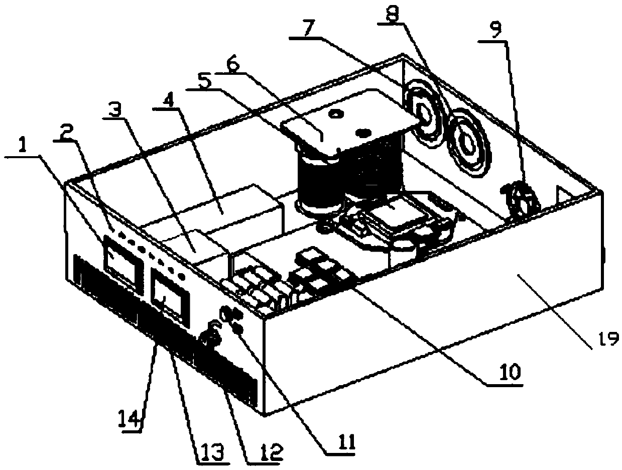 Low-temperature plasma discharge power supply device