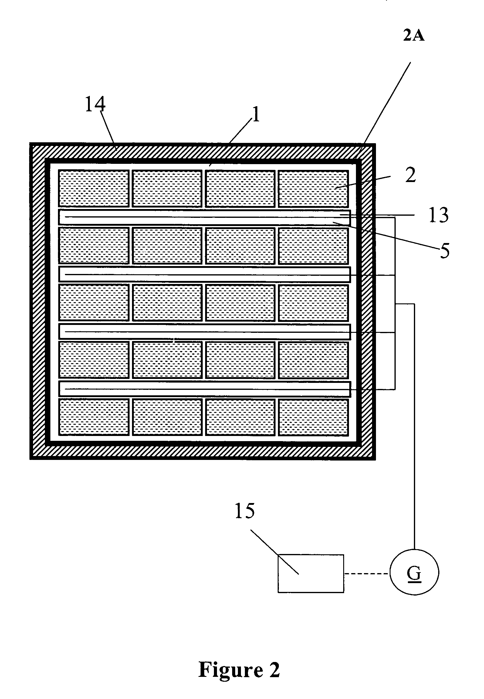 Heating system for use in on-board kitchens in means of transport and a method for heating food on board means of transport, in particular aircraft