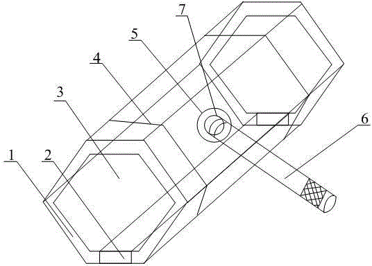 Nut dismounting tool of novelty improved structure