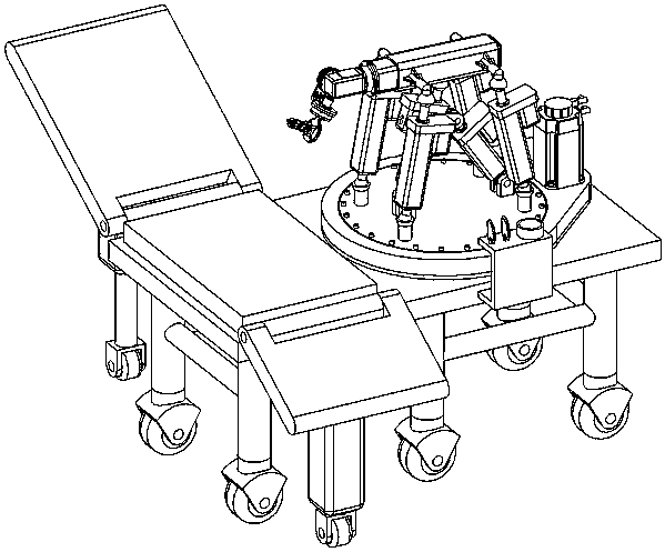 Automatic scraping therapy bed