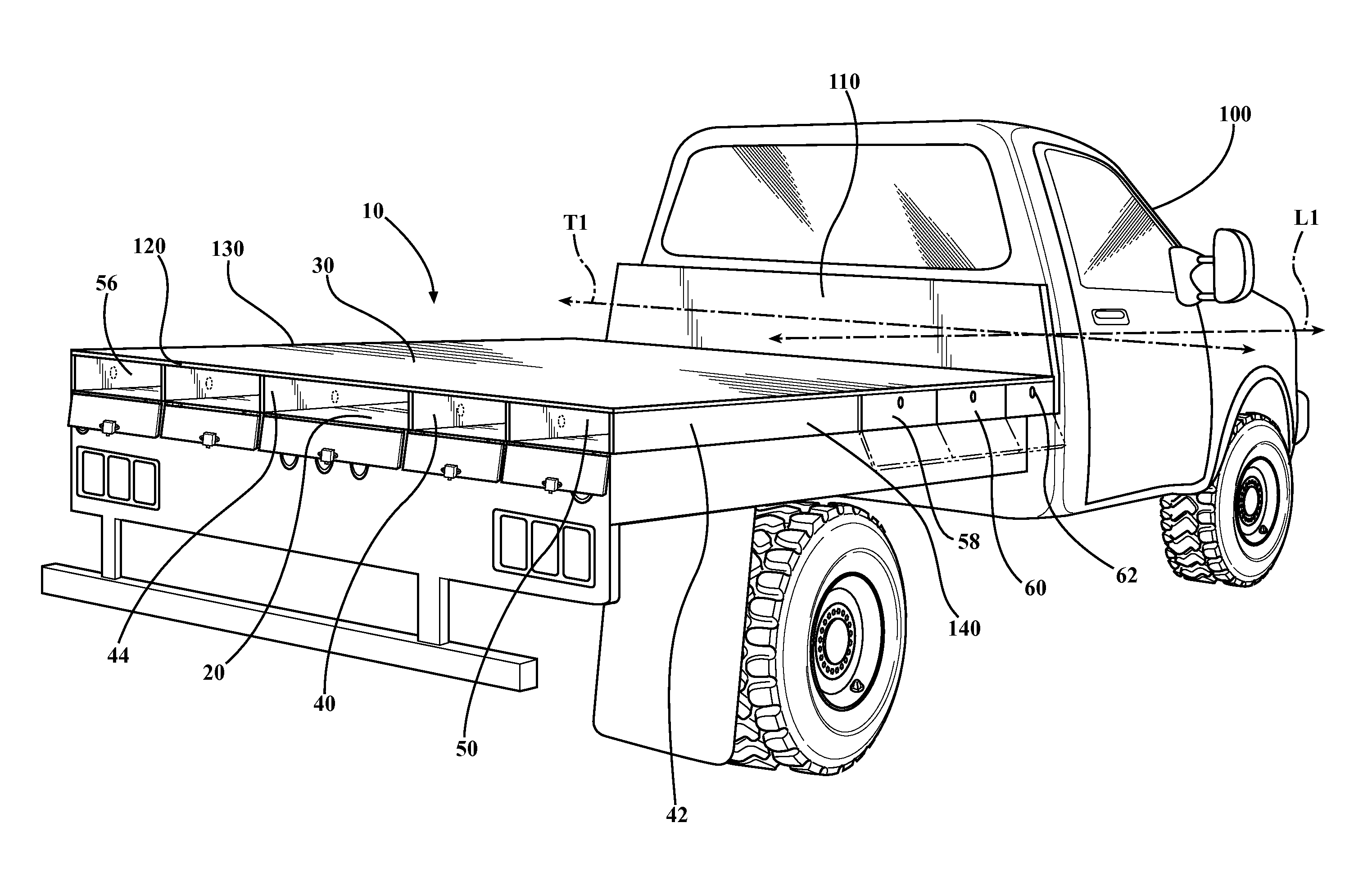 Cargo bed system
