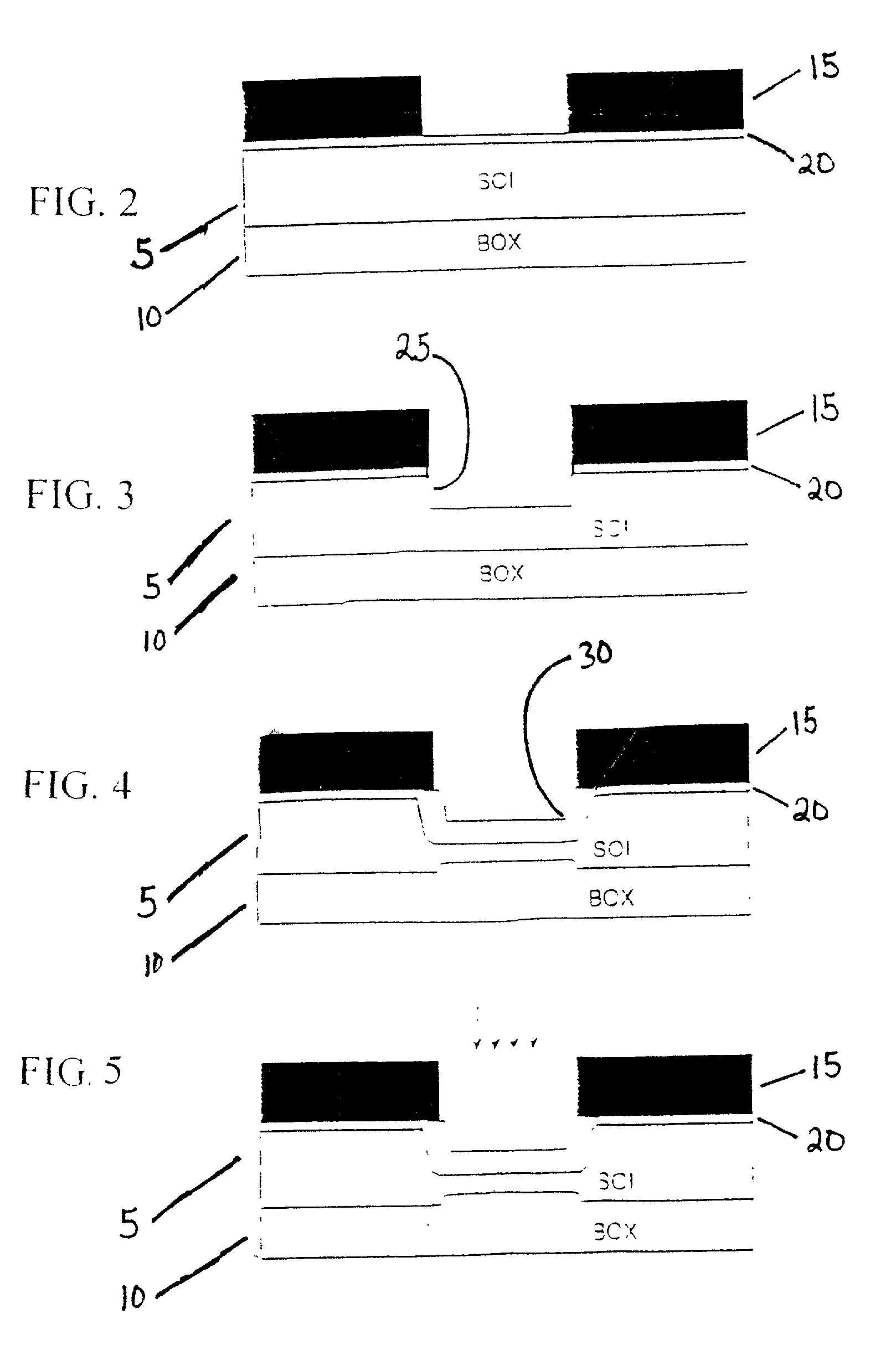 CMOS structure with non-epitaxial raised source/drain and self-aligned gate and method of manufacture