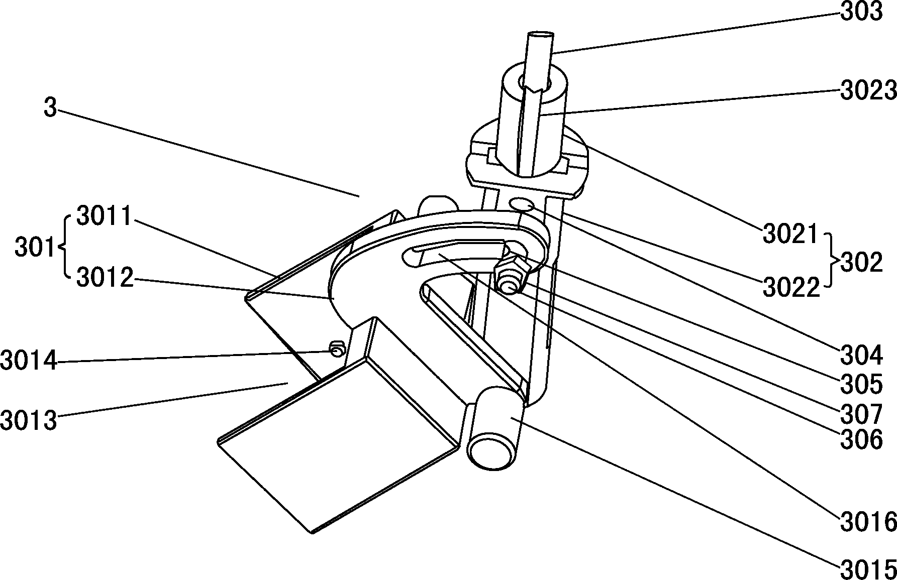 Ultrasonic-Doppler-effect positioning puncturing device for vessel