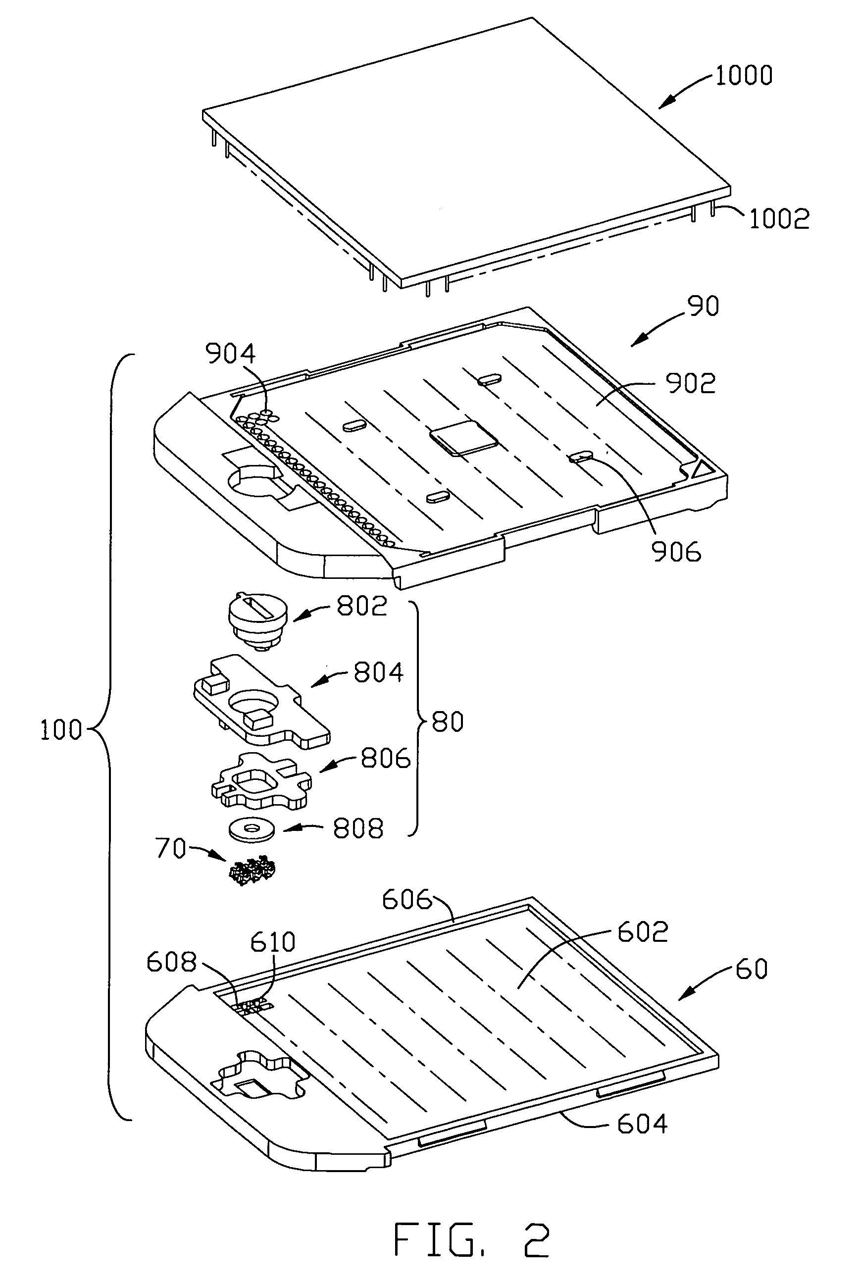 Pin grid array socket having a base with interior standoffs and hightening peripheral walls