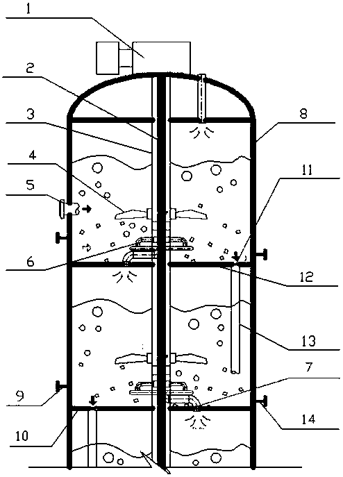 Novel long-shaft magnetic pump type reactor