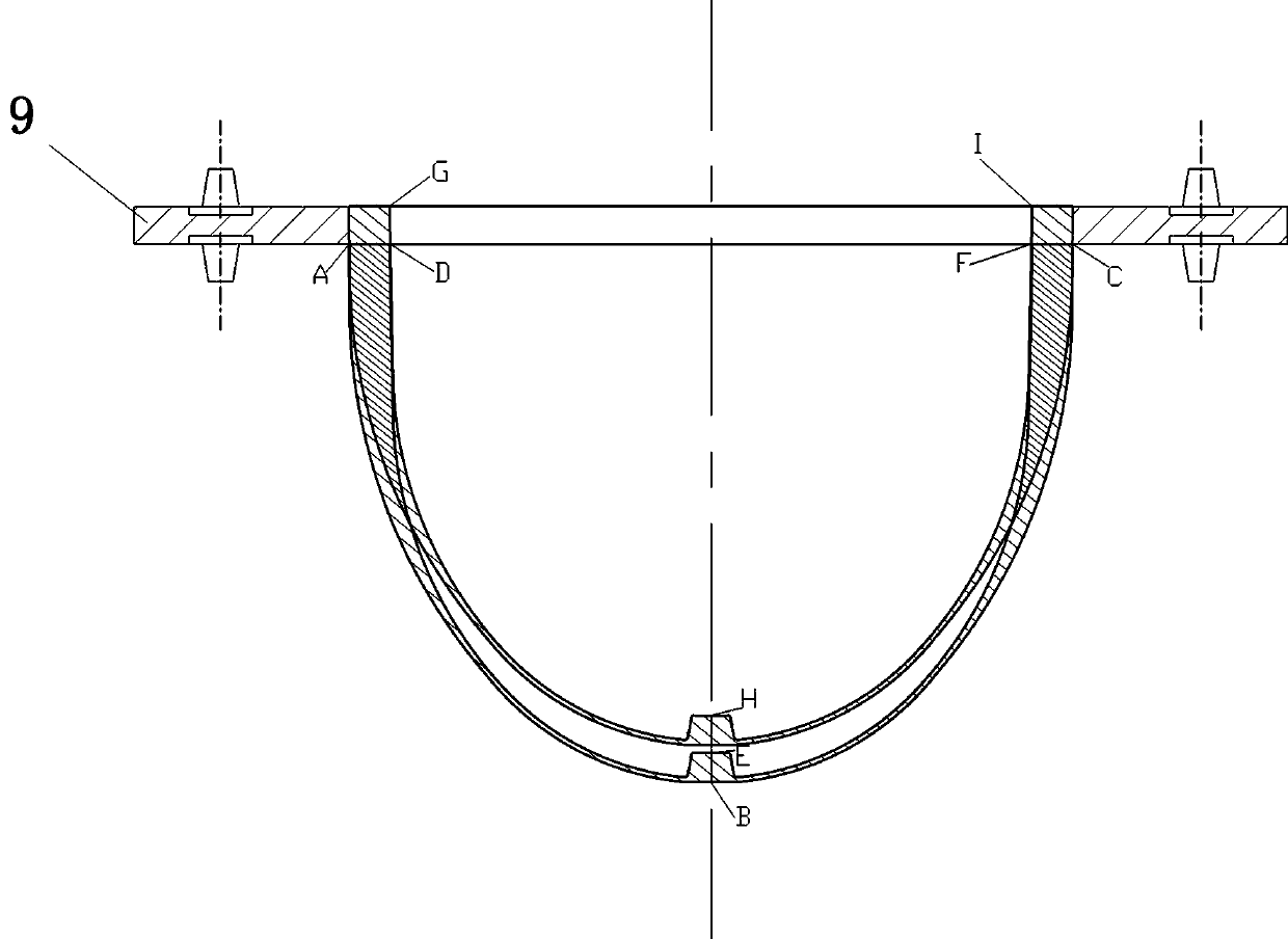 Casting method of thruster shroud with widely different wall thickness