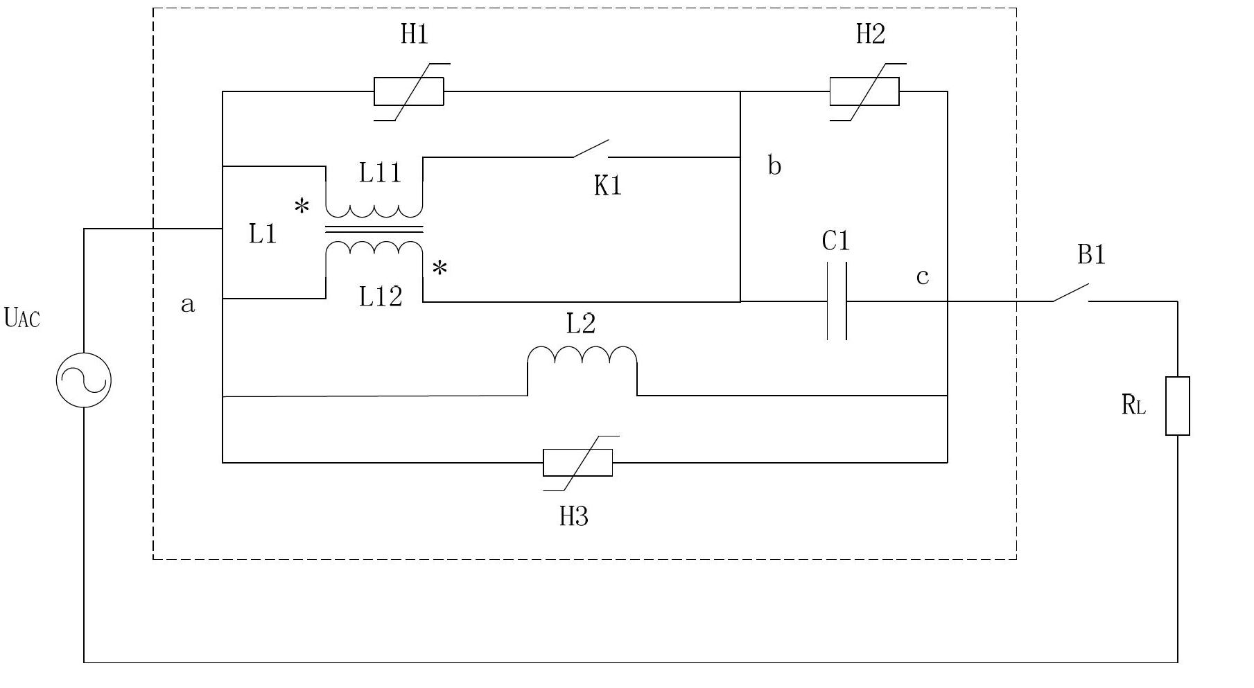 Reactor type short-circuit fault current limiter