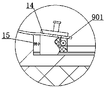 Automatic-towed cooling water tank