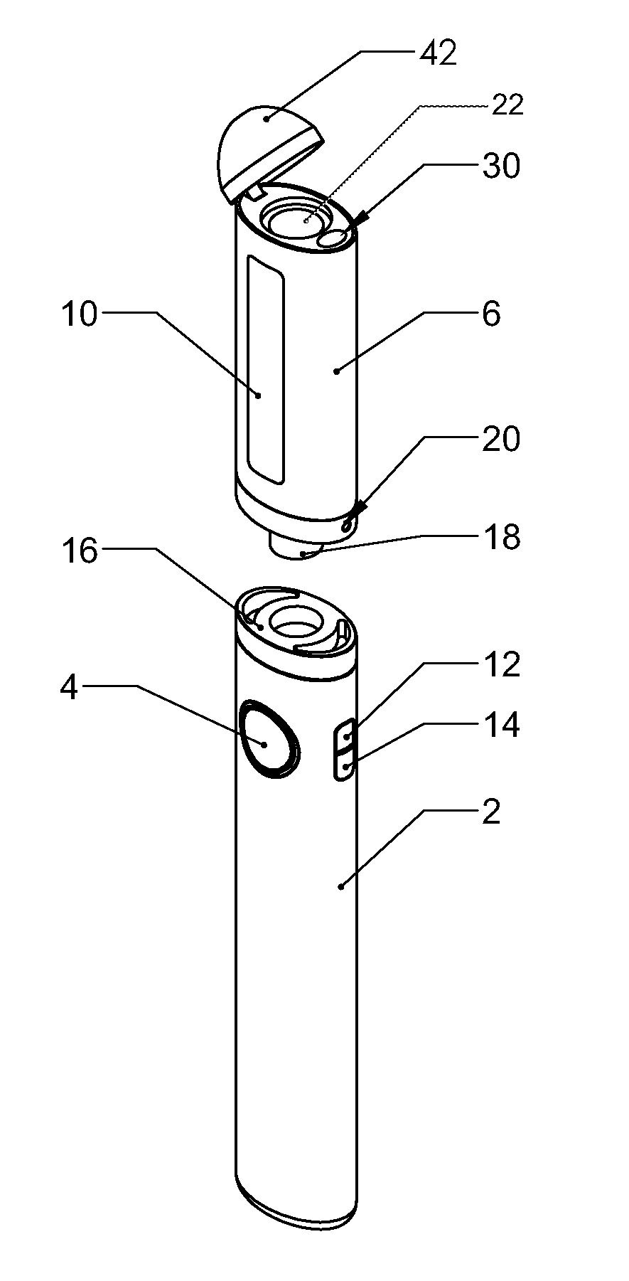 Vaporizer With Multiple-Chamber Heating