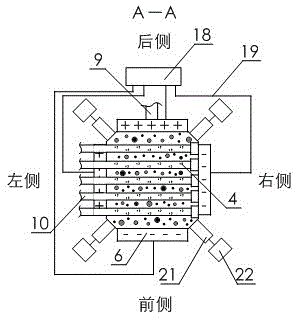 Microwave field and electromagnetic field coupled thermal state gas-liquid-solid reaction apparatus