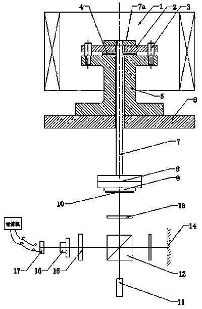 Testing device for determining compression creepage performance of microelectronic packing welding spots