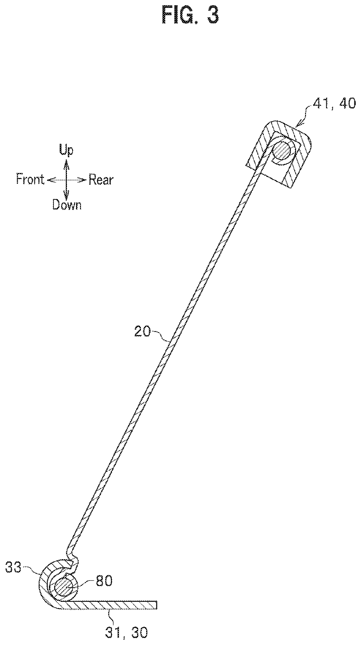 Deflector structure for sunroof device