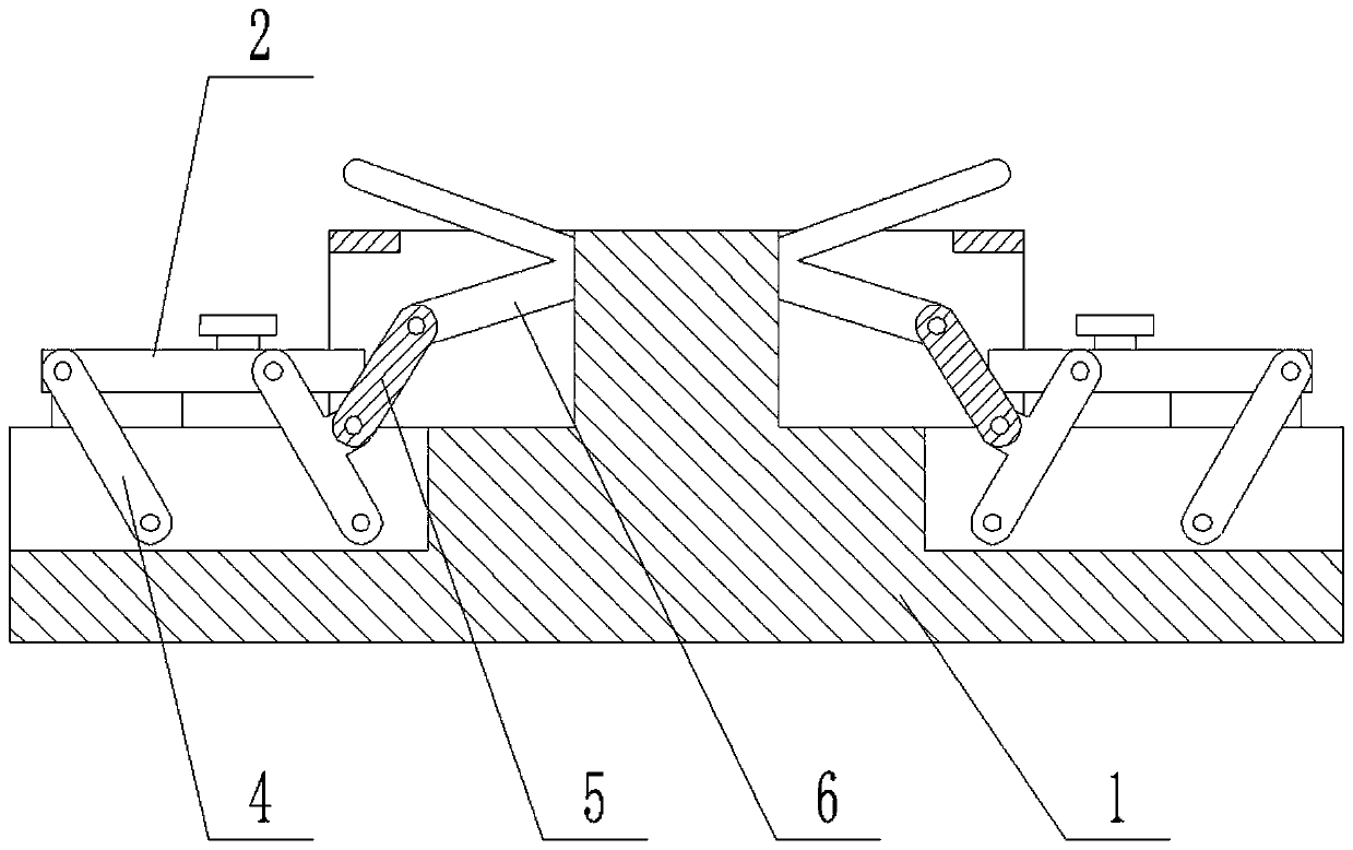 High-strength cable connecting plate structure with waterproof performance