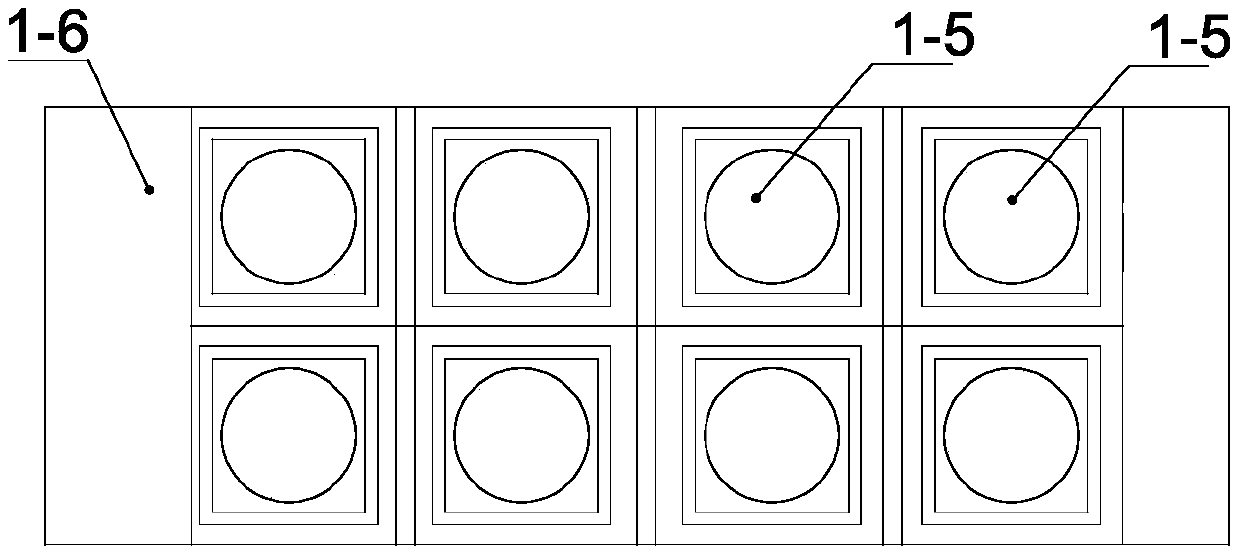 Treatment system for waste gas from plastic residues