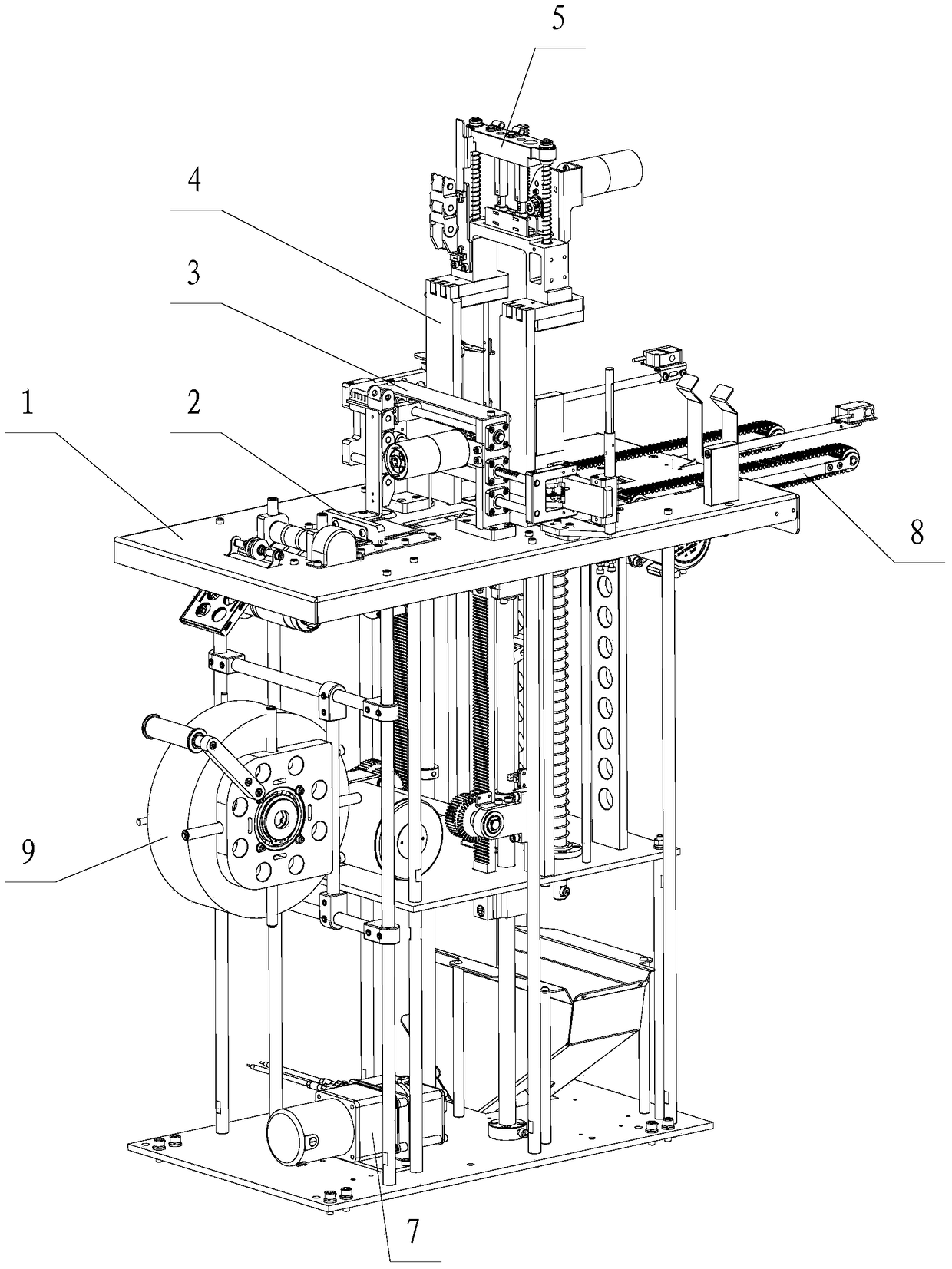 An automatic banknote binding machine