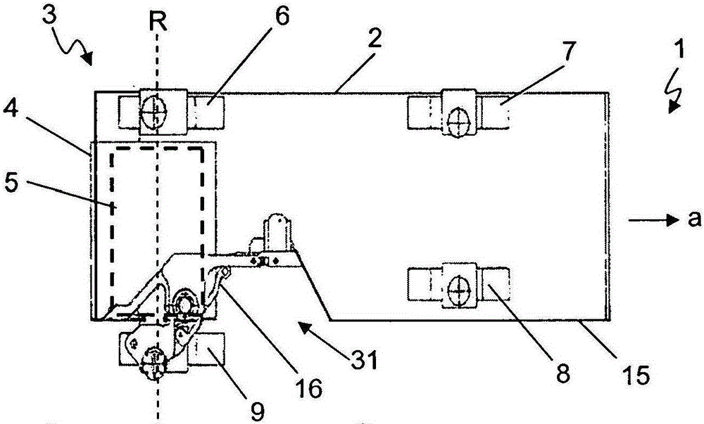 Ground milling machine with swivel travel gear