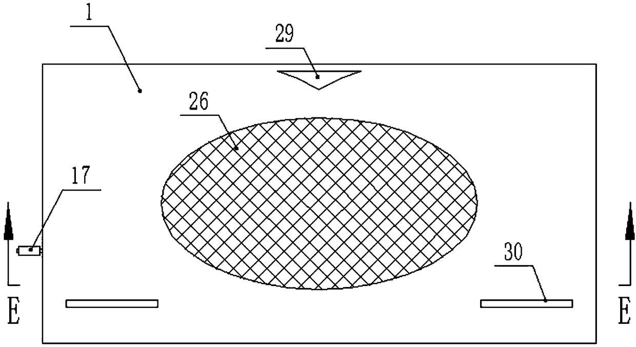 Supporting frame convenient for moving display