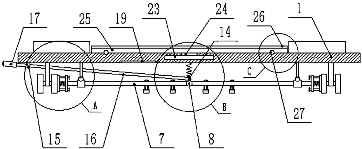 Supporting frame convenient for moving display