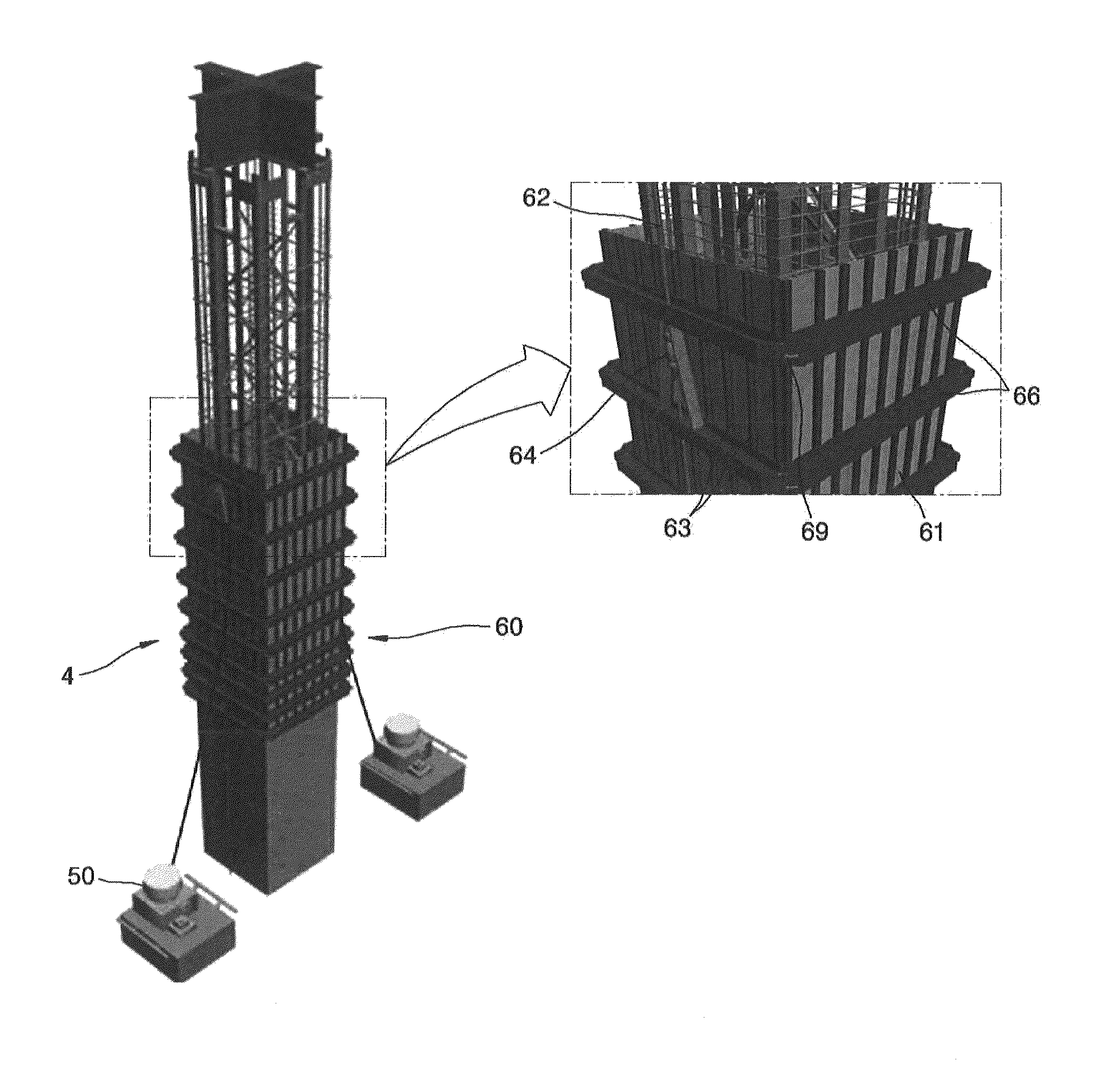Method of constructing prefabricated steel reinforced concrete (PSRC) column using angle steels and psrc column using angle steels