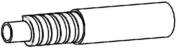 Anti-deformation inhaul cable sheath