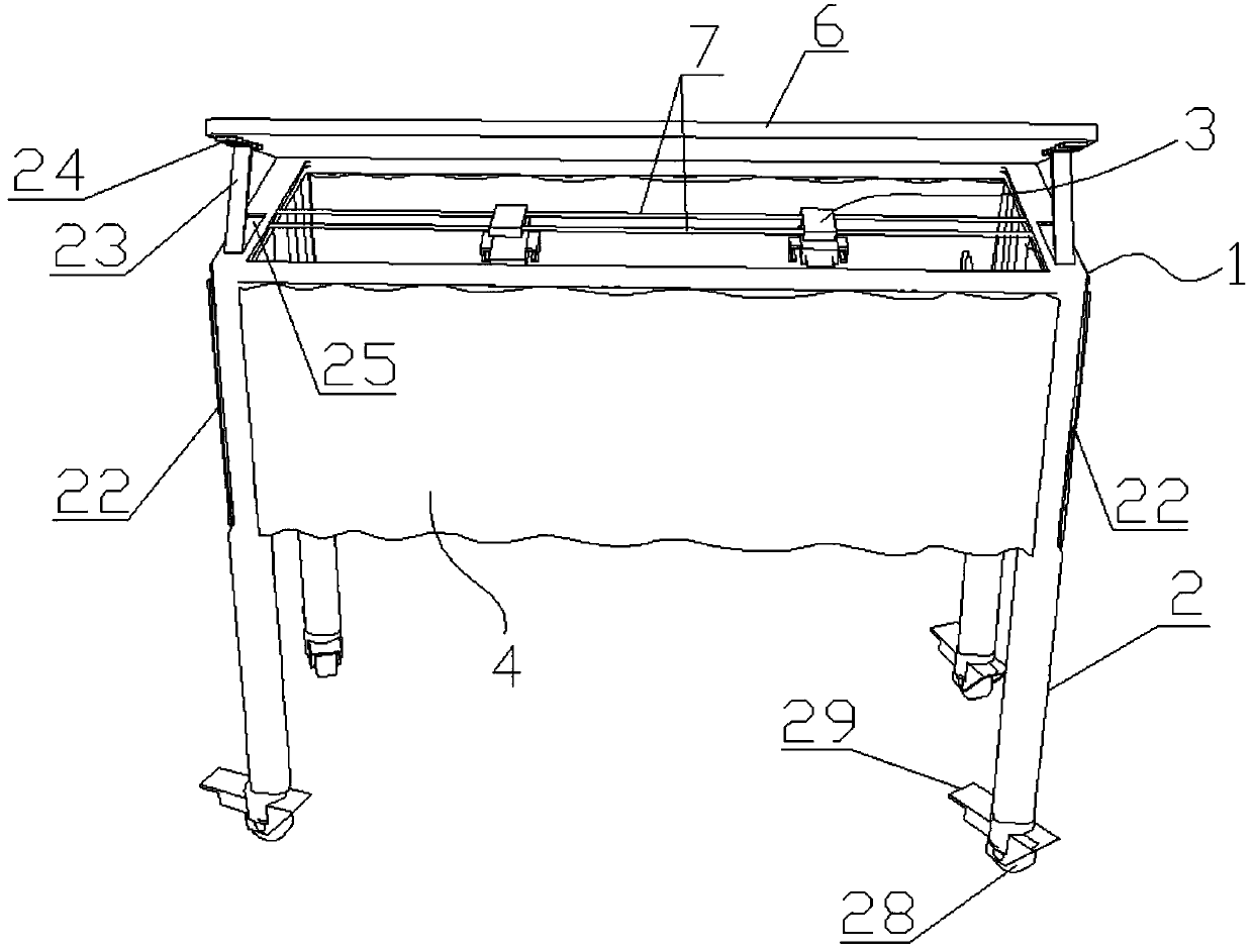 Multifunctional shading rack