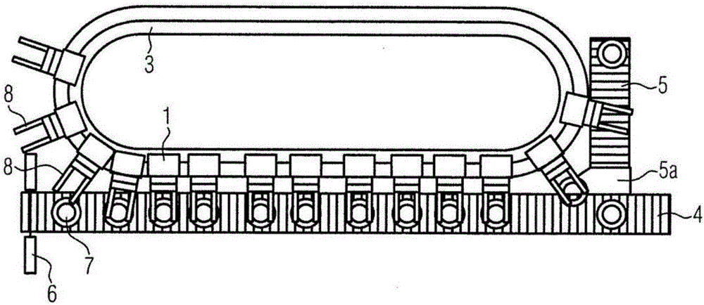 Method for monitoring a filled container, and monitoring system for filled containers