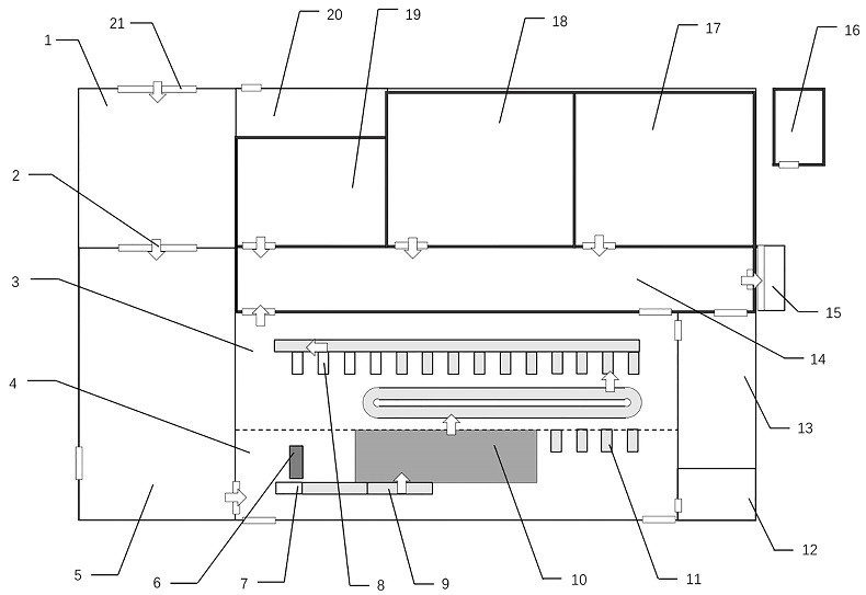 Cut flower fresh-keeping treatment system and method