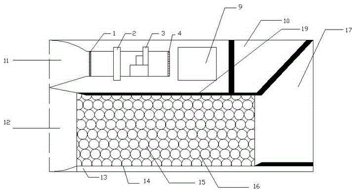 Rare earth catalytic low temperature plasma kitchen fume purification method and device