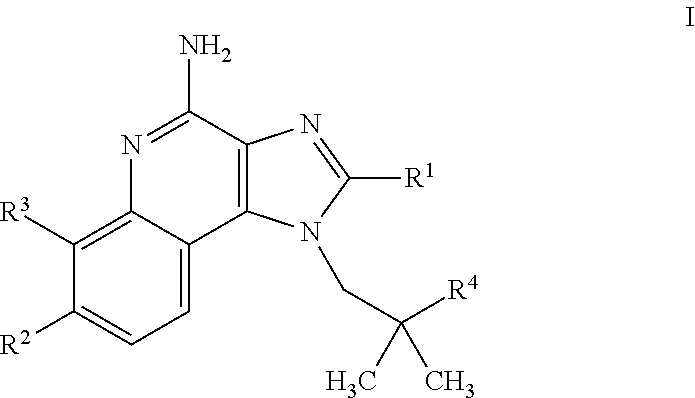 4-amino-imidazoquinoline compounds