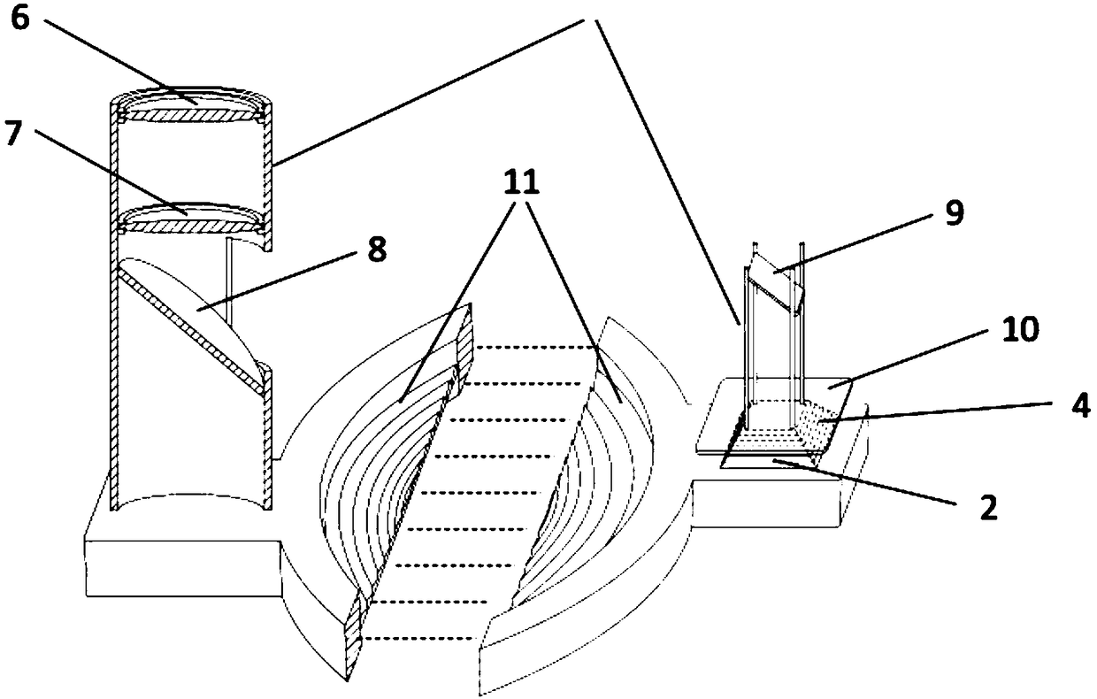 Sun-tracking optical fiber light-guiding system and method