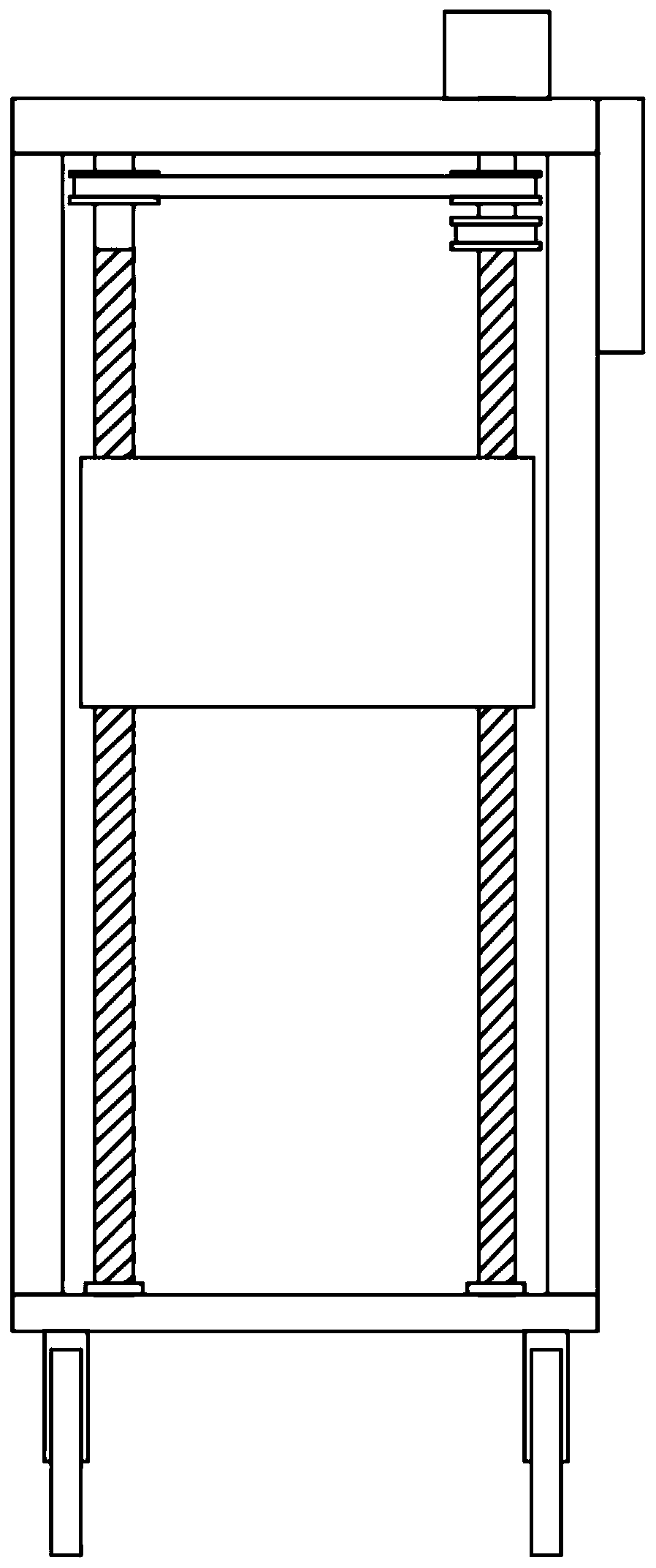 A kind of communication cable putting a wire rack