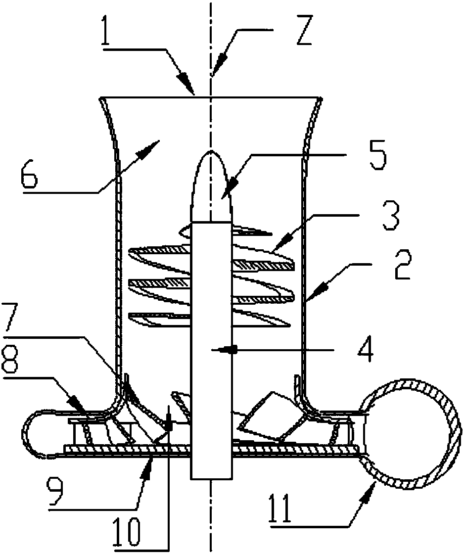 Centrifugal pump impeller and LNG (Liquefied Natural Gas) immersed pump comprising same