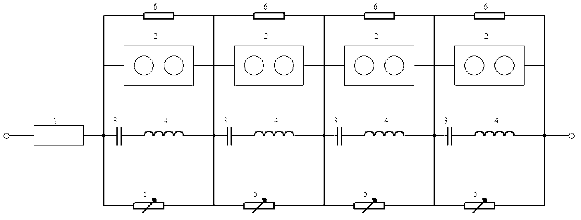 High-voltage direct-current gas breaker based on self-excited oscillation circuit