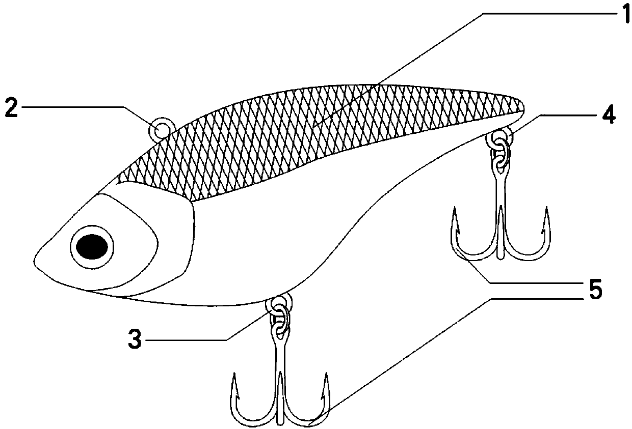 Double-dynamic bionic rhodeus ocellatus bait