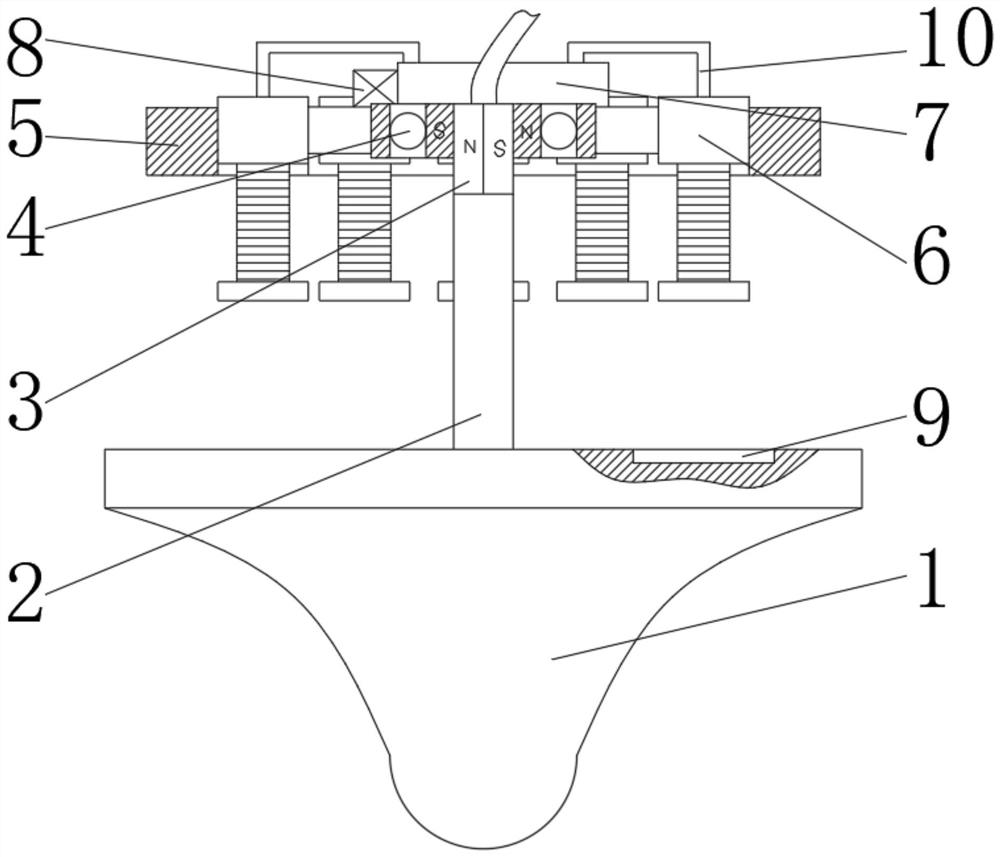 Indoor ceiling antenna for communication system