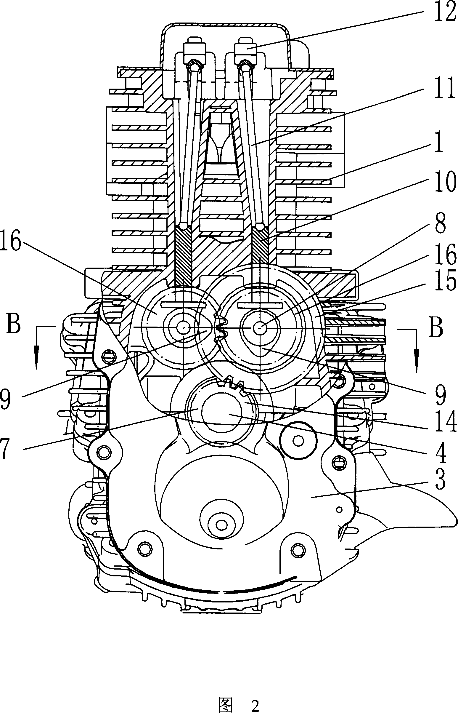Engine for portable generator