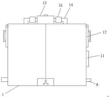 Twin-tub washer with water inlet spraying and flow splitting functions