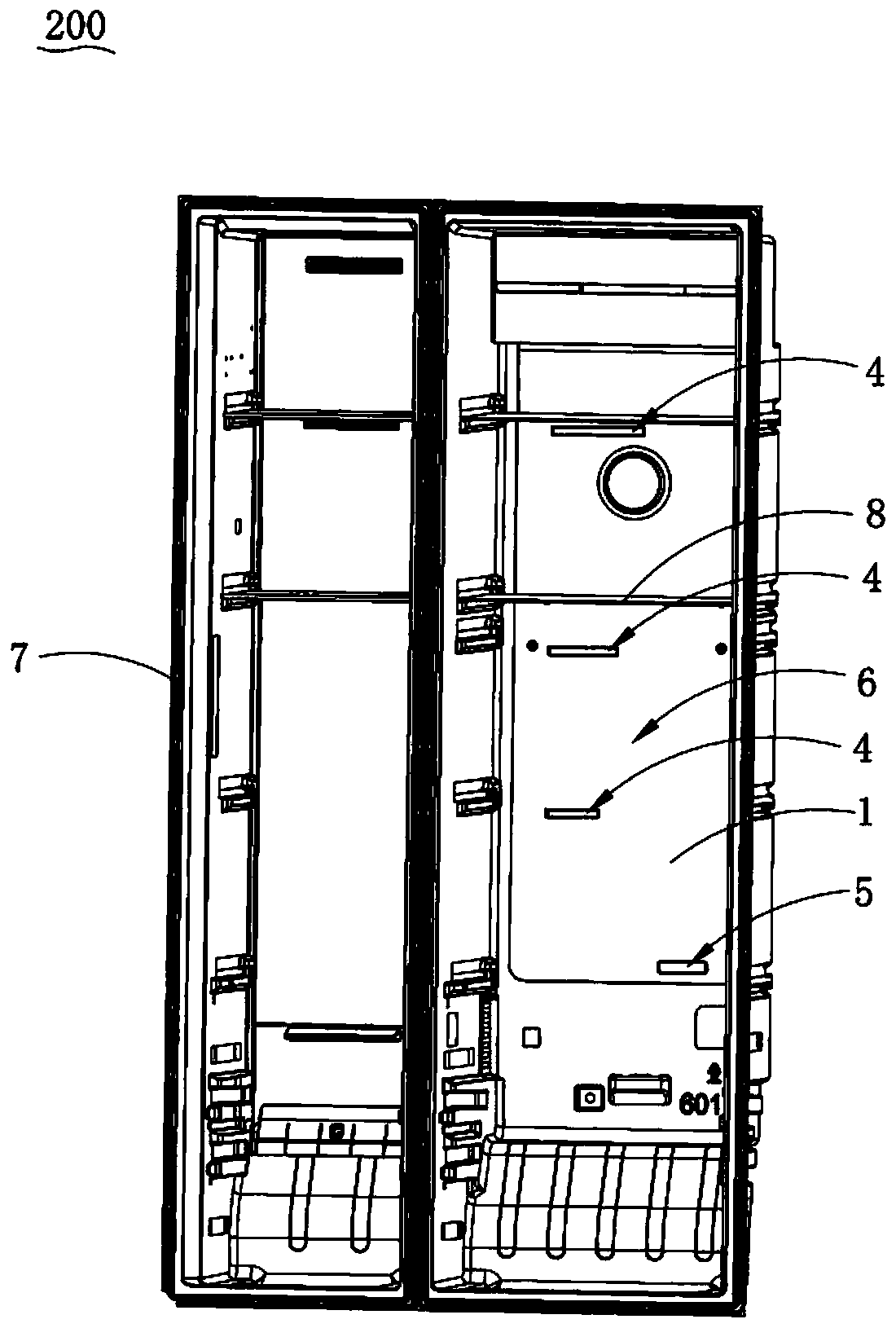Air duct assembly and refrigeration equipment