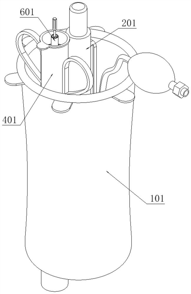 A kind of load-carrying soft sheath component based on medical laparoscope