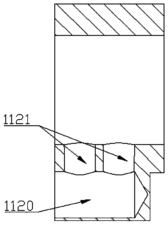 Horizontal type rotating compressor for electric car air conditioner and work method