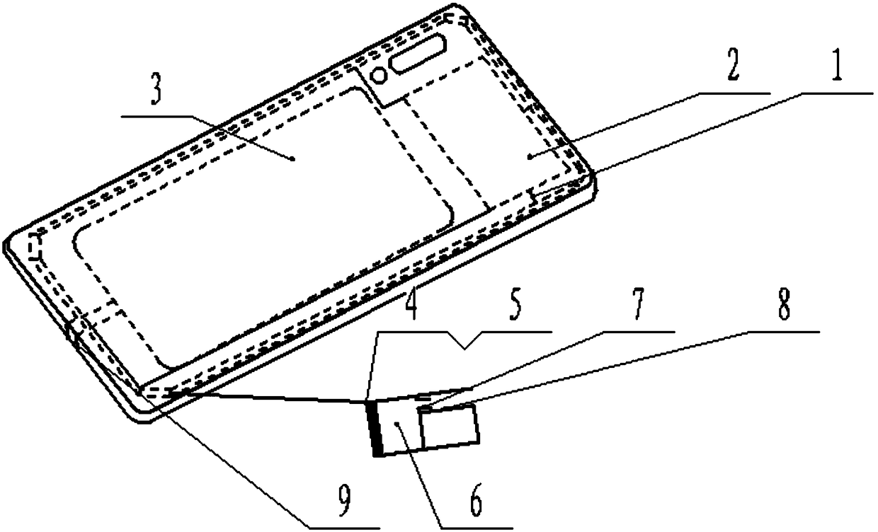 non-Newtonian fluid anti-fall mobile phone case and a method thereof